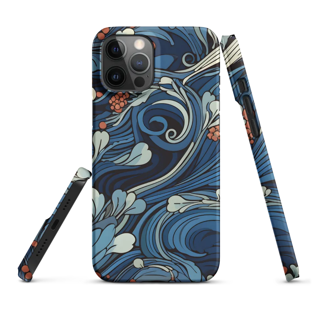 Nature's Elegance: An Oceanic Tapestry | Phone Case |  12 Pro Max | Snap Case | Matte