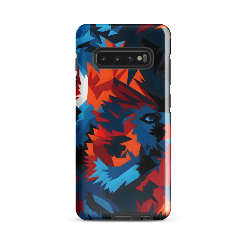 Vivid Aura of the Wolf | Phone Case |  S10 Plus | Tough Case | Glossy