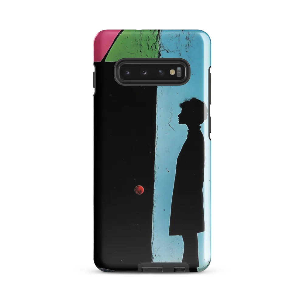 Echoes of Urban Contemplation | Phone Case |  S10 Plus | Tough Case | Glossy