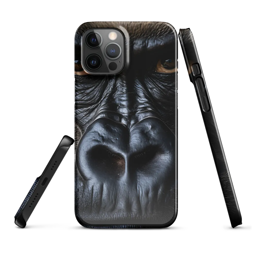 Gaze of the Wild: A Gorilla's Portrait