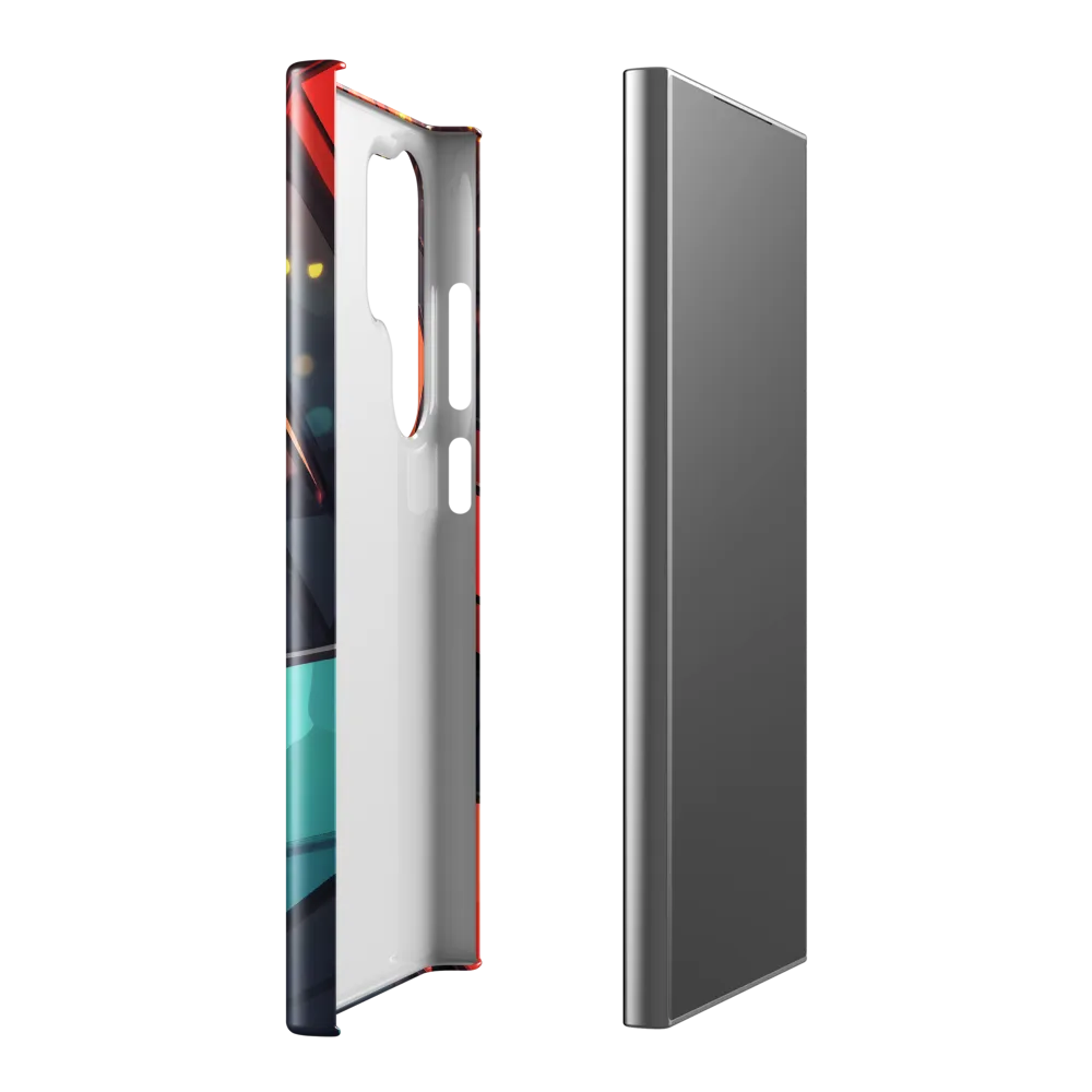 Illuminated Geometry | Phone Case |  S24 Ultra | Snap Case | Glossy