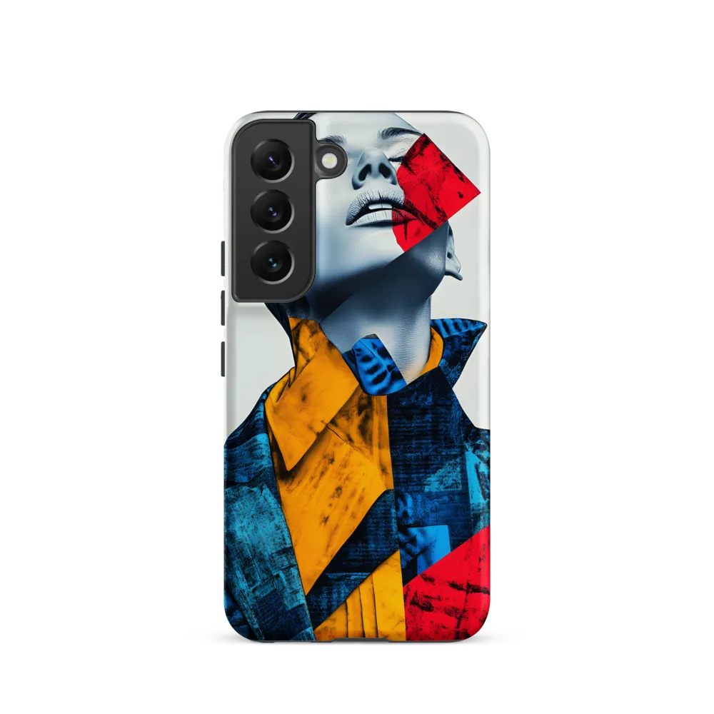 Fragmented Confidence: A Surreal Fashion Portrait