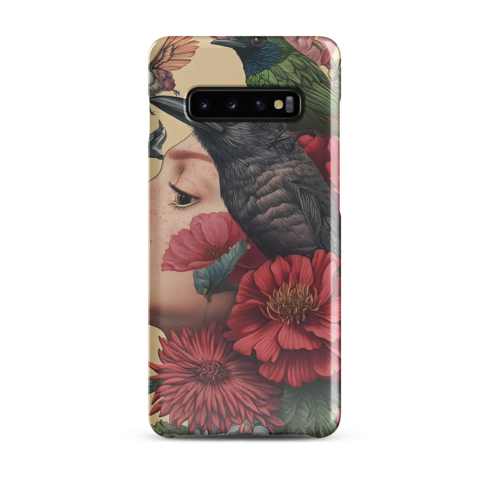 Harmony in Nature: The Floral Muse | Phone Case |  S10 Plus | Snap Case | Glossy