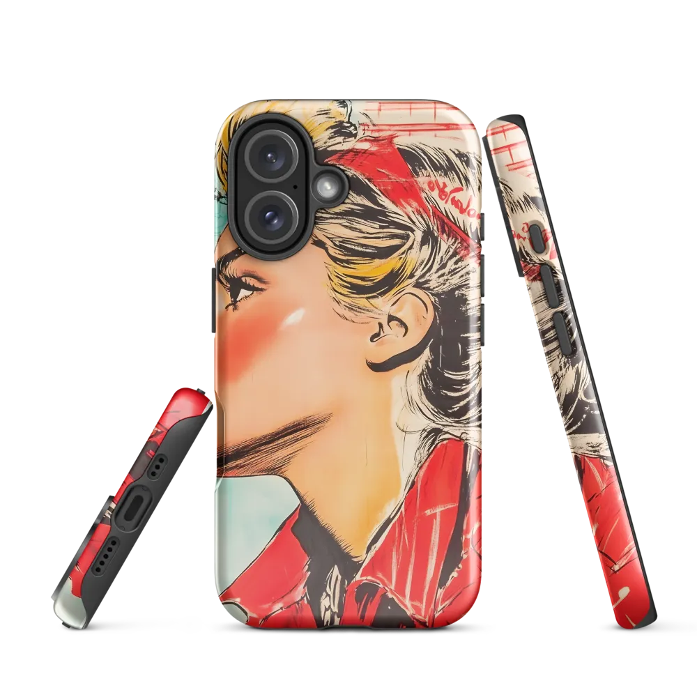 Empowered Elegance: A Pop Art Portrait