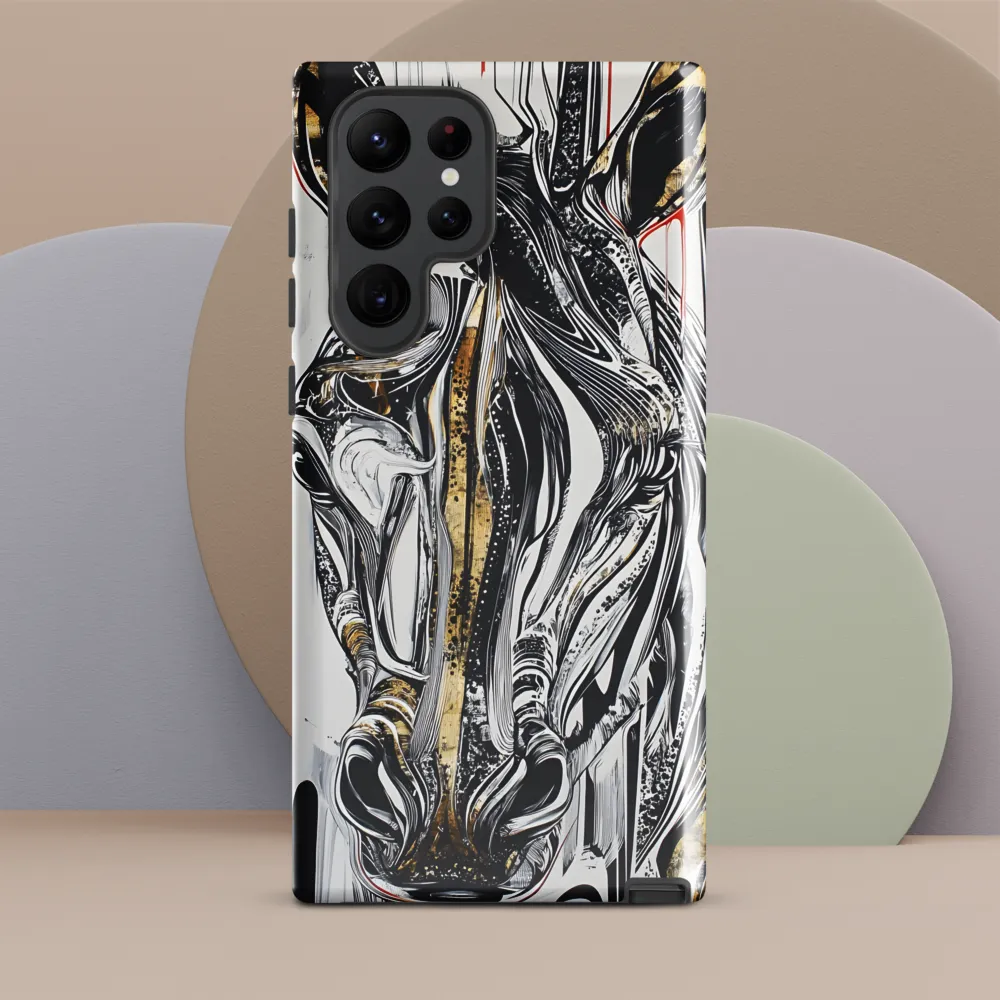 Ethereal Majesty: The Abstract Zebra