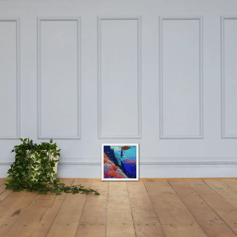 Whispers of Freedom | Poster with White Frame | 12″×12″