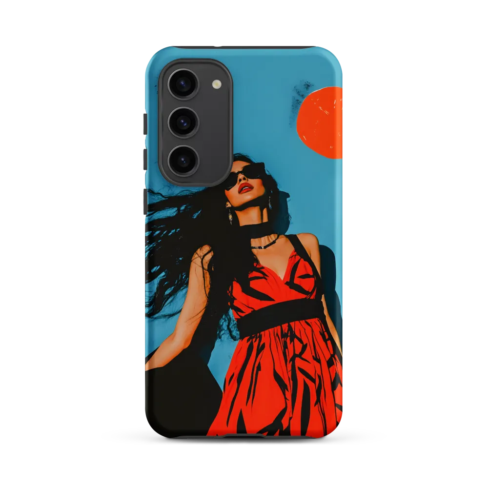 Sunset in Fashion: A Modern Portrait