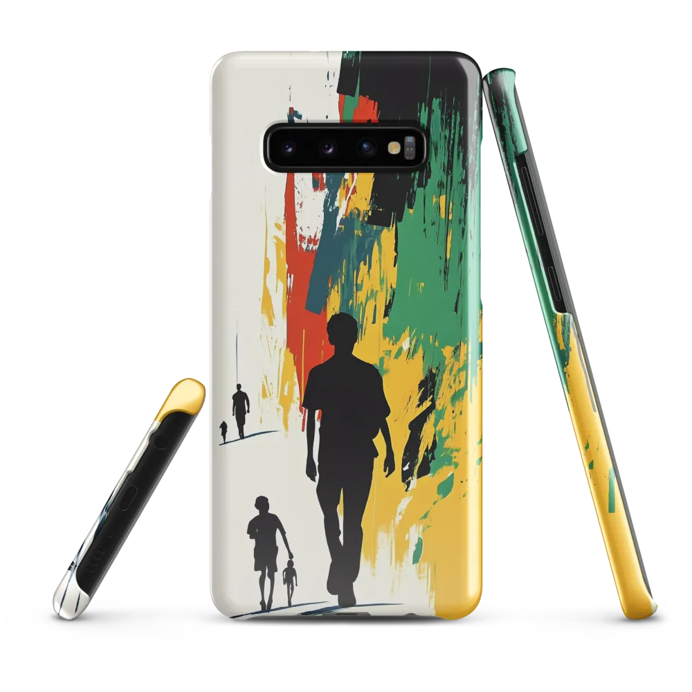 Journey of Silhouettes | Phone Case |  S10 Plus | Snap Case | Glossy