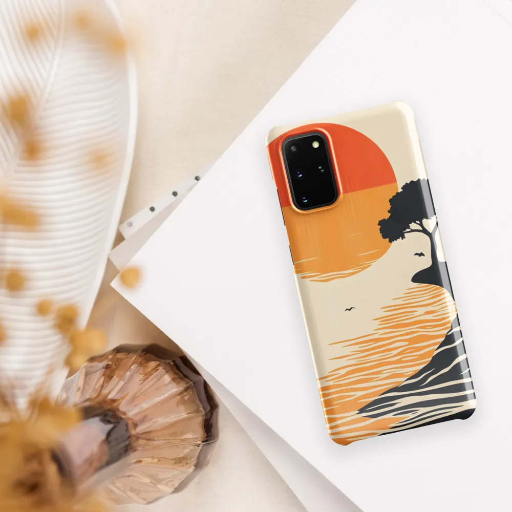 Serene Sunset | Phone Case |  S20 Plus | Snap Case | Glossy