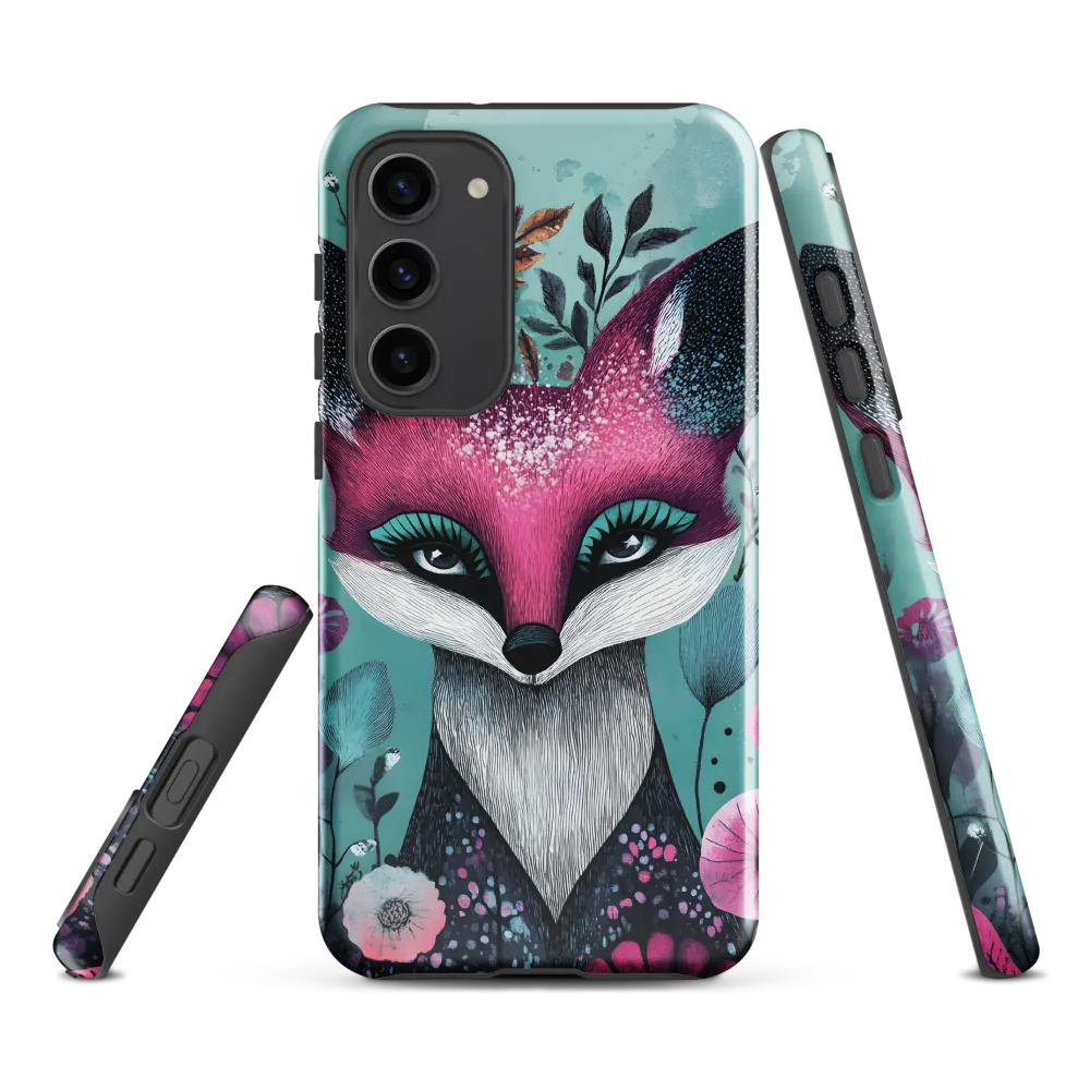 Whimsical Fox Among Blossoms
