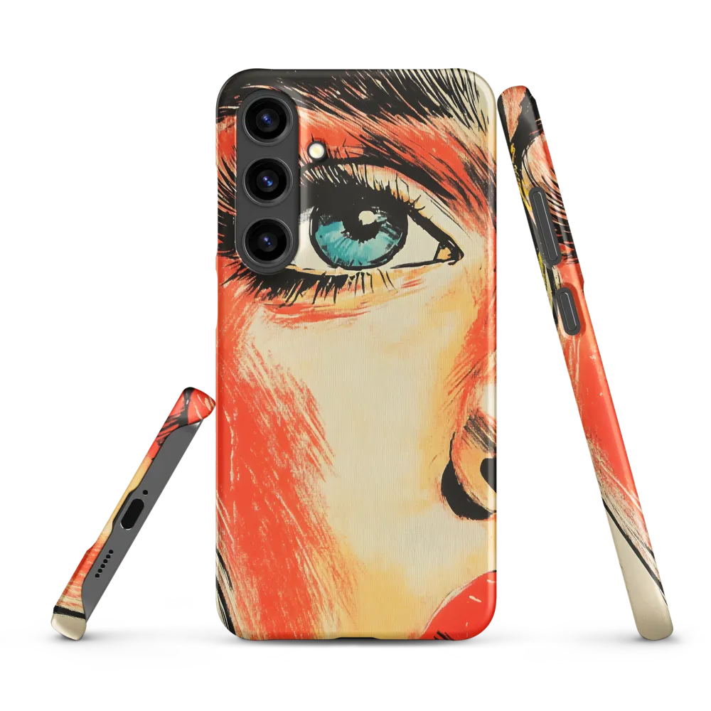 Intense Gaze: A Pop Art Portrait