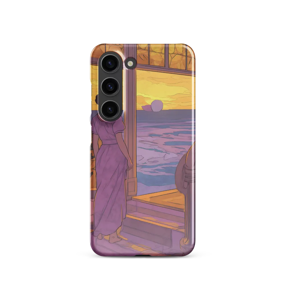 Whispers of the Sunset | Phone Case |  S23 | Snap Case | Glossy