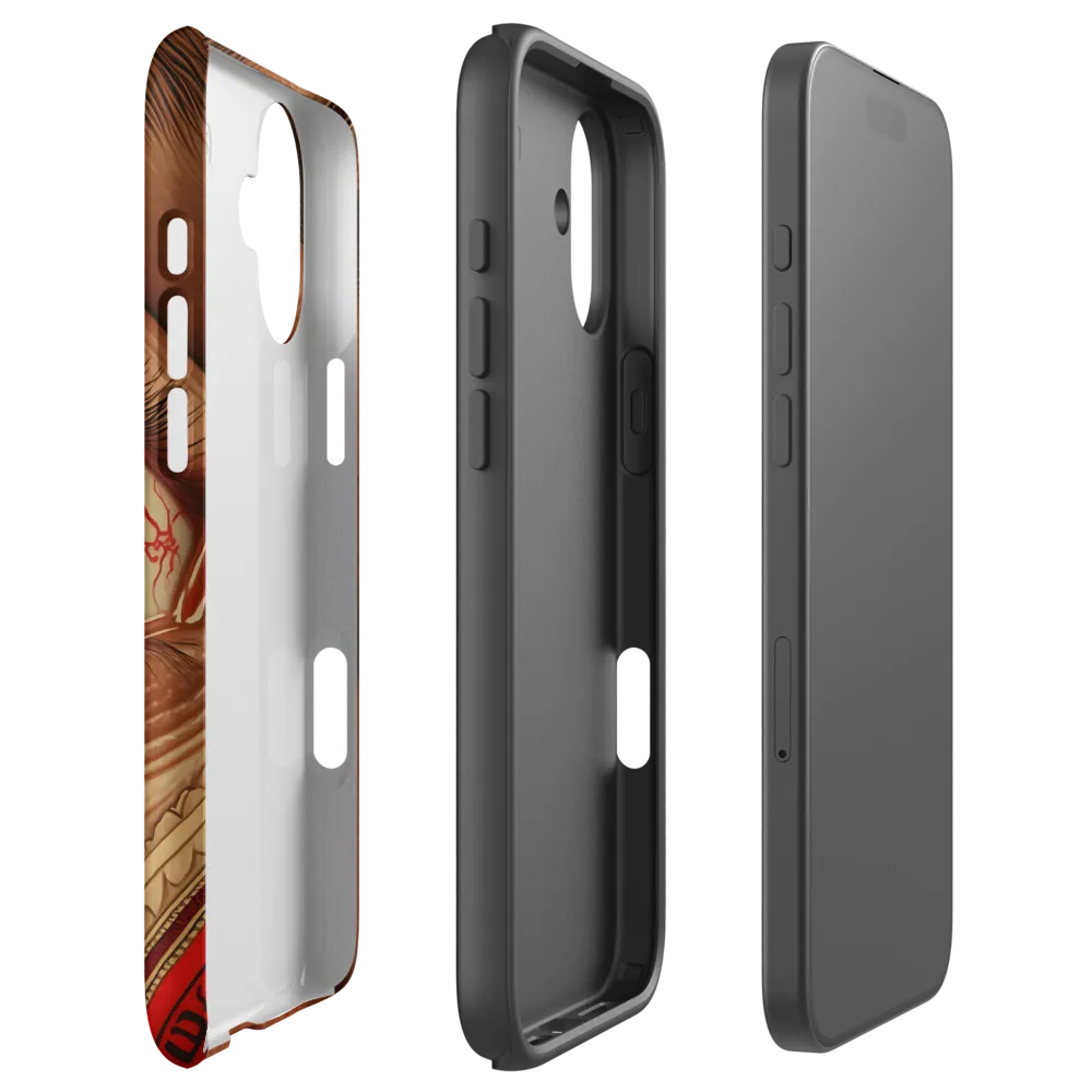 The Gaze of Anatomy | Phone Case |  16 Plus | Tough Case | Matte