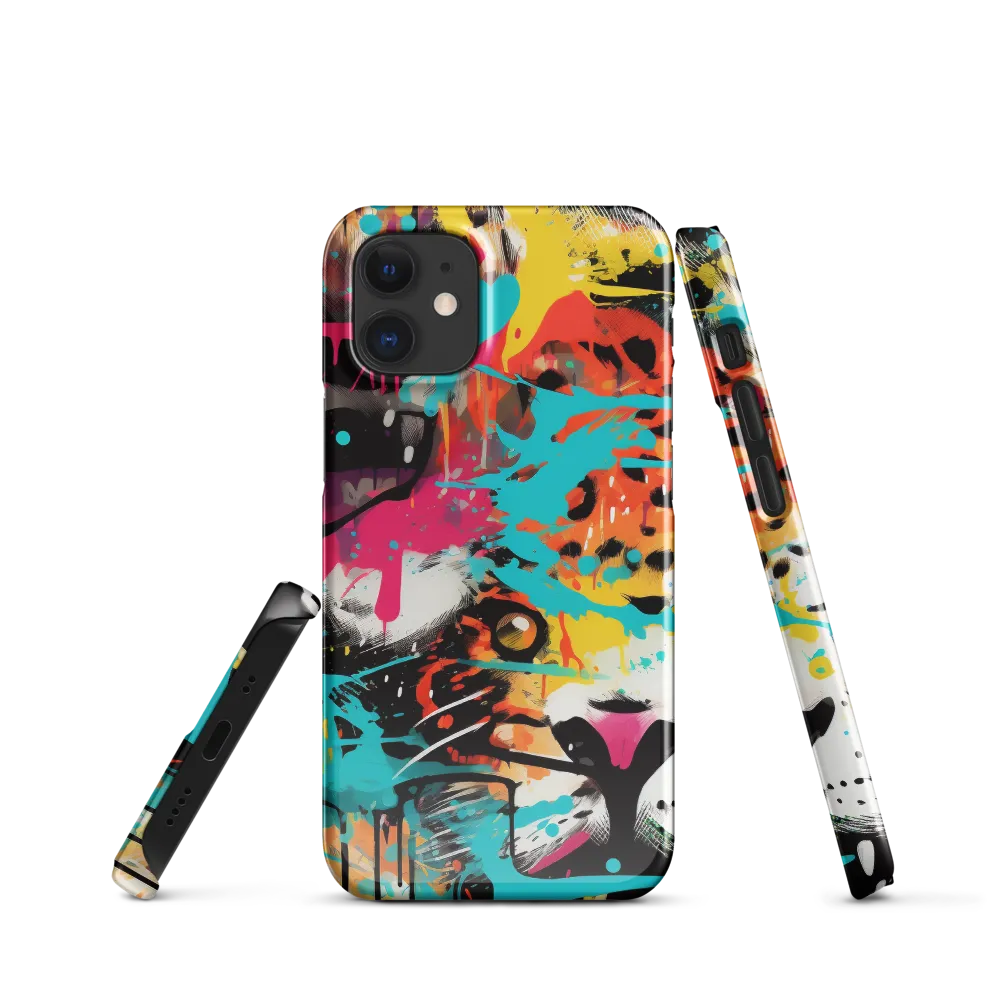 Fierce Fusion: Tiger and Lion in Graffiti
