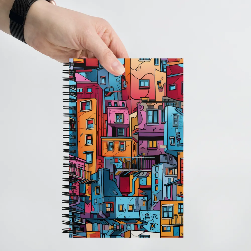 Urban Kaleidoscope | Spiral Notebook