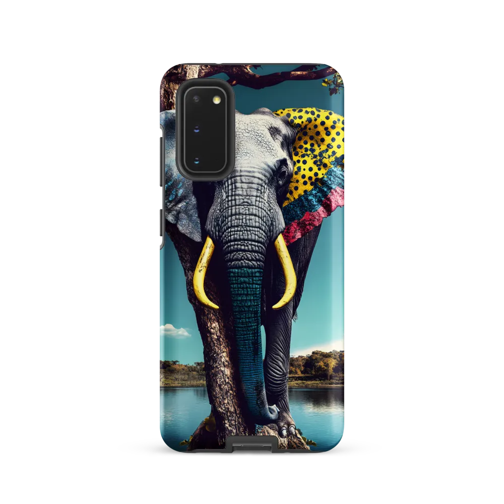 Playful Elegance: The Surreal Elephant