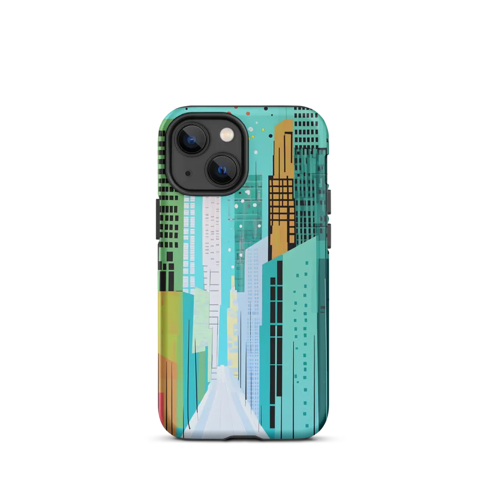Urban Symphony in Turquoise