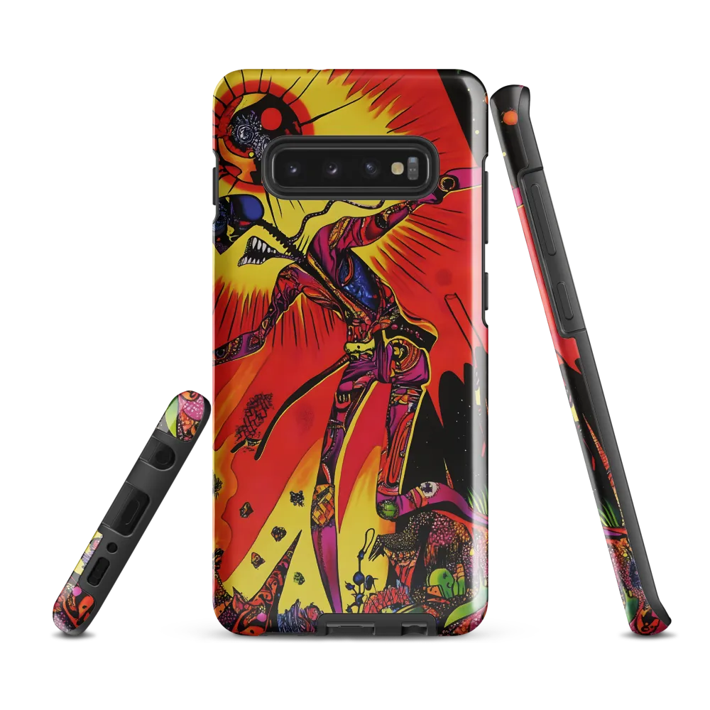 Exuberance in Chaos | Phone Case |  S10 Plus | Tough Case | Glossy