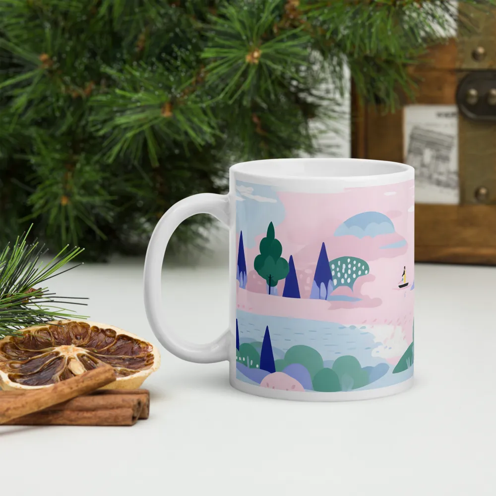 Whimsical Reflections: A Journey Through Landscapes | Mugs | Multiple Sizes & Colors