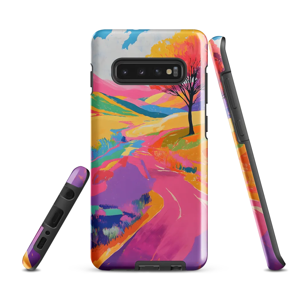 Vibrant Nature's Palette | Phone Case |  S10 Plus | Tough Case | Glossy