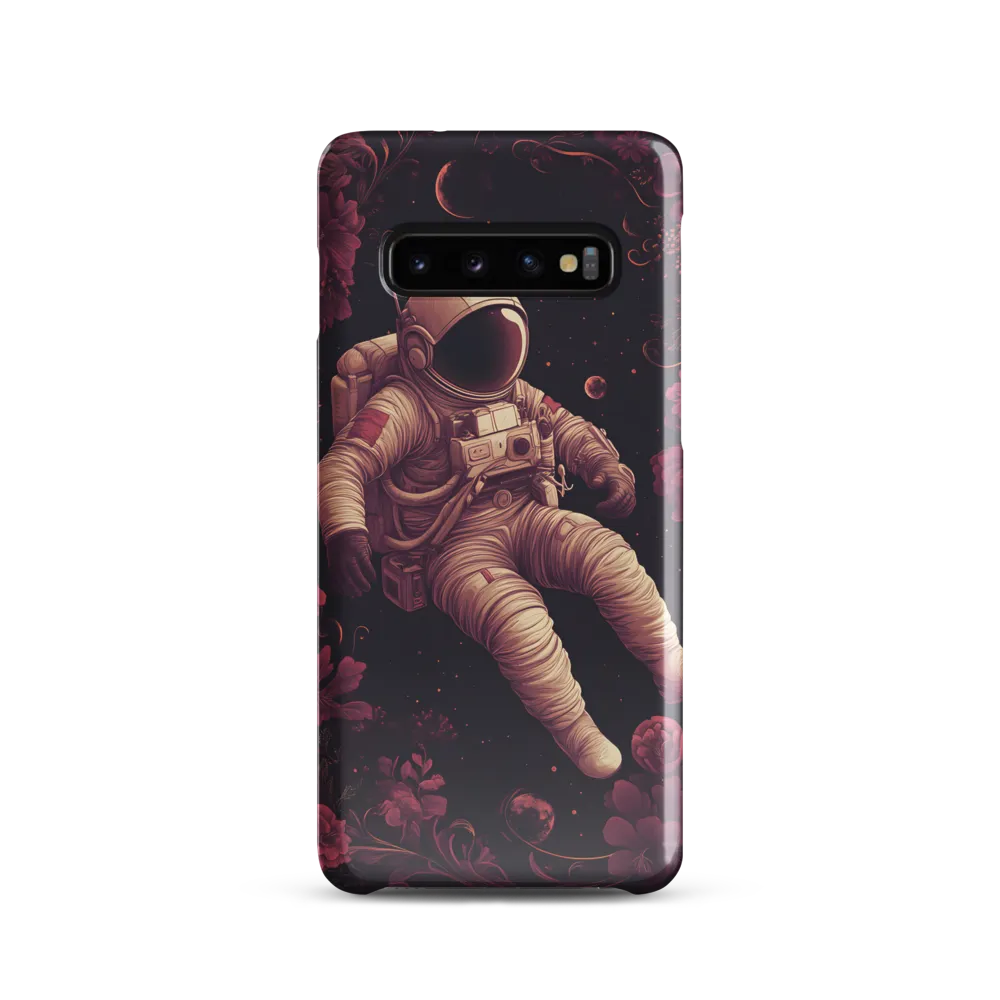 Cosmic Bloom: An Astronaut's Journey