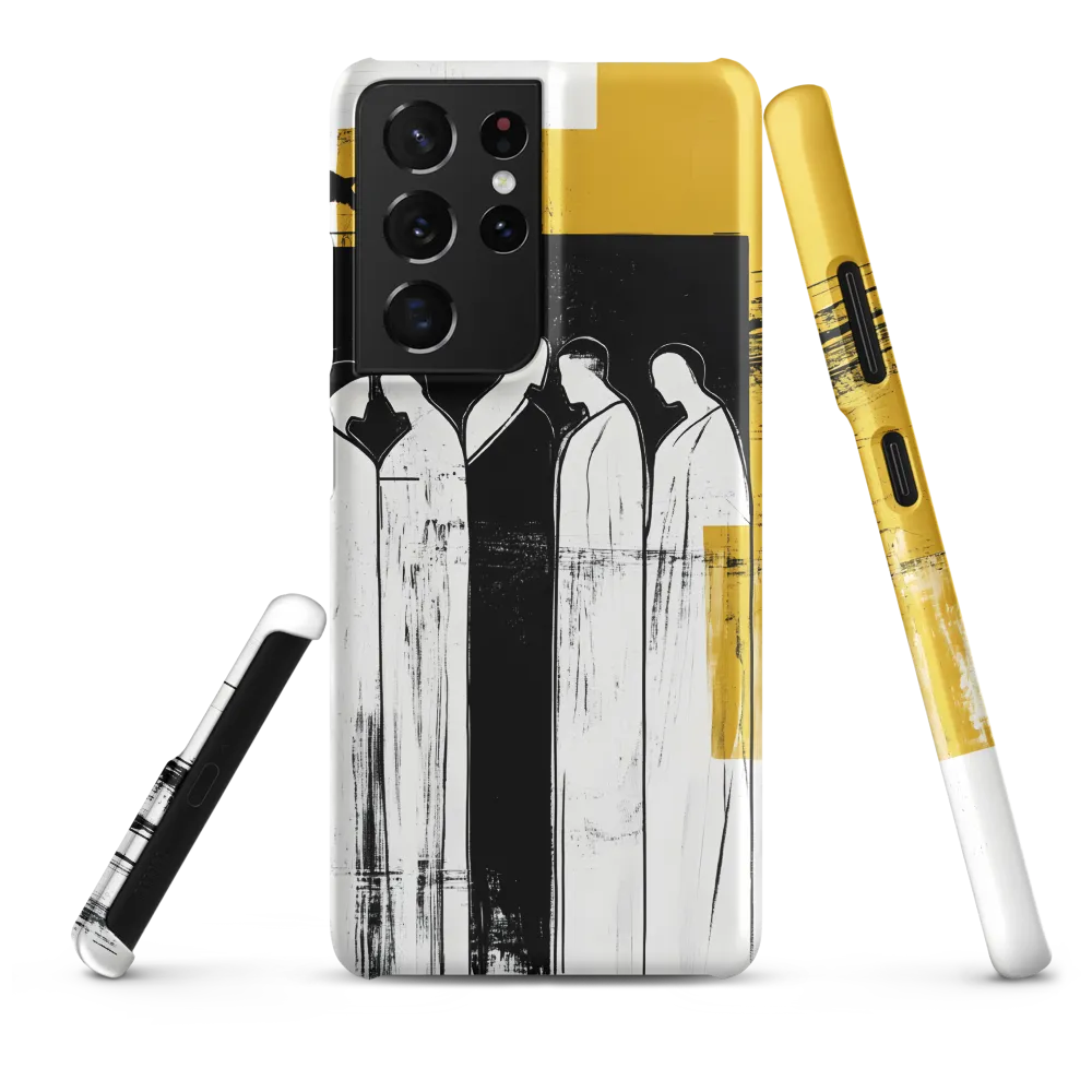 Contemplative Assemblage | Phone Case |  S21 Ultra | Snap Case | Matte