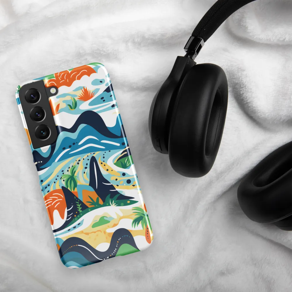 Abstract Tropical Landscape