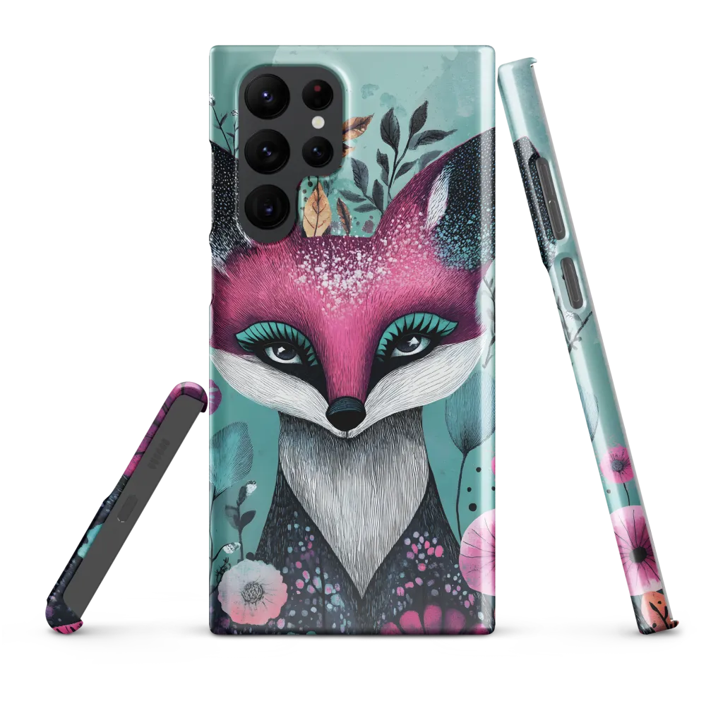 Whimsical Fox Among Blossoms