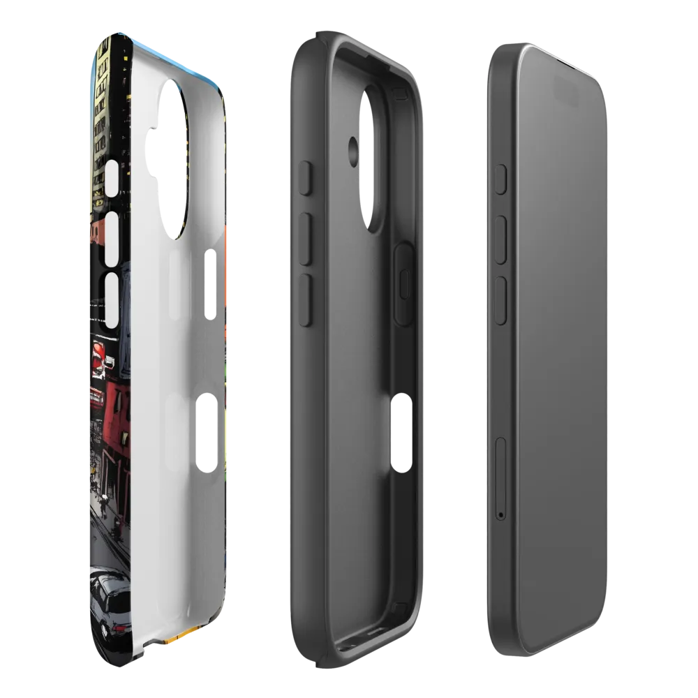 City Pulse at Dusk | Phone Case |  16 | Tough Case | Matte