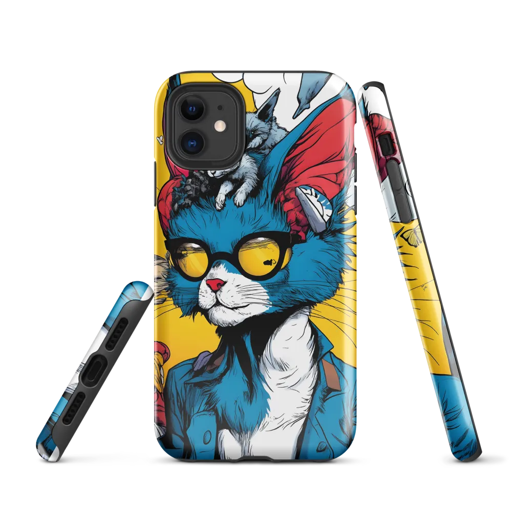 Whimsical Feline Coolness