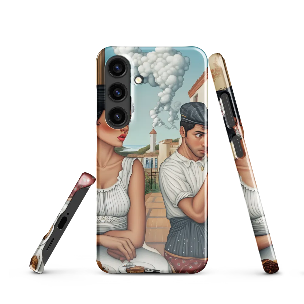 Tension Between Worlds | Phone Case |  S24 | Snap Case | Glossy