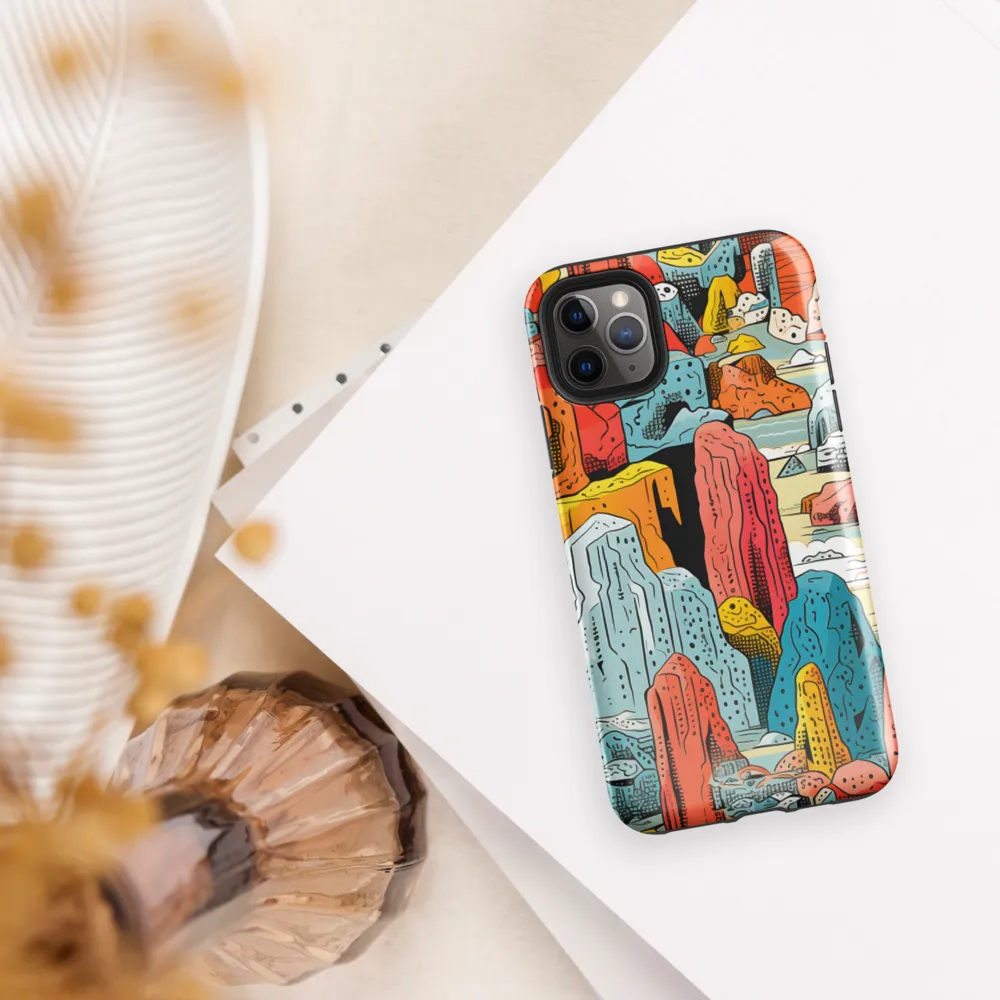 Whimsical Mountain Wonderland | Phone Case |  11 Pro Max | Tough Case | Glossy