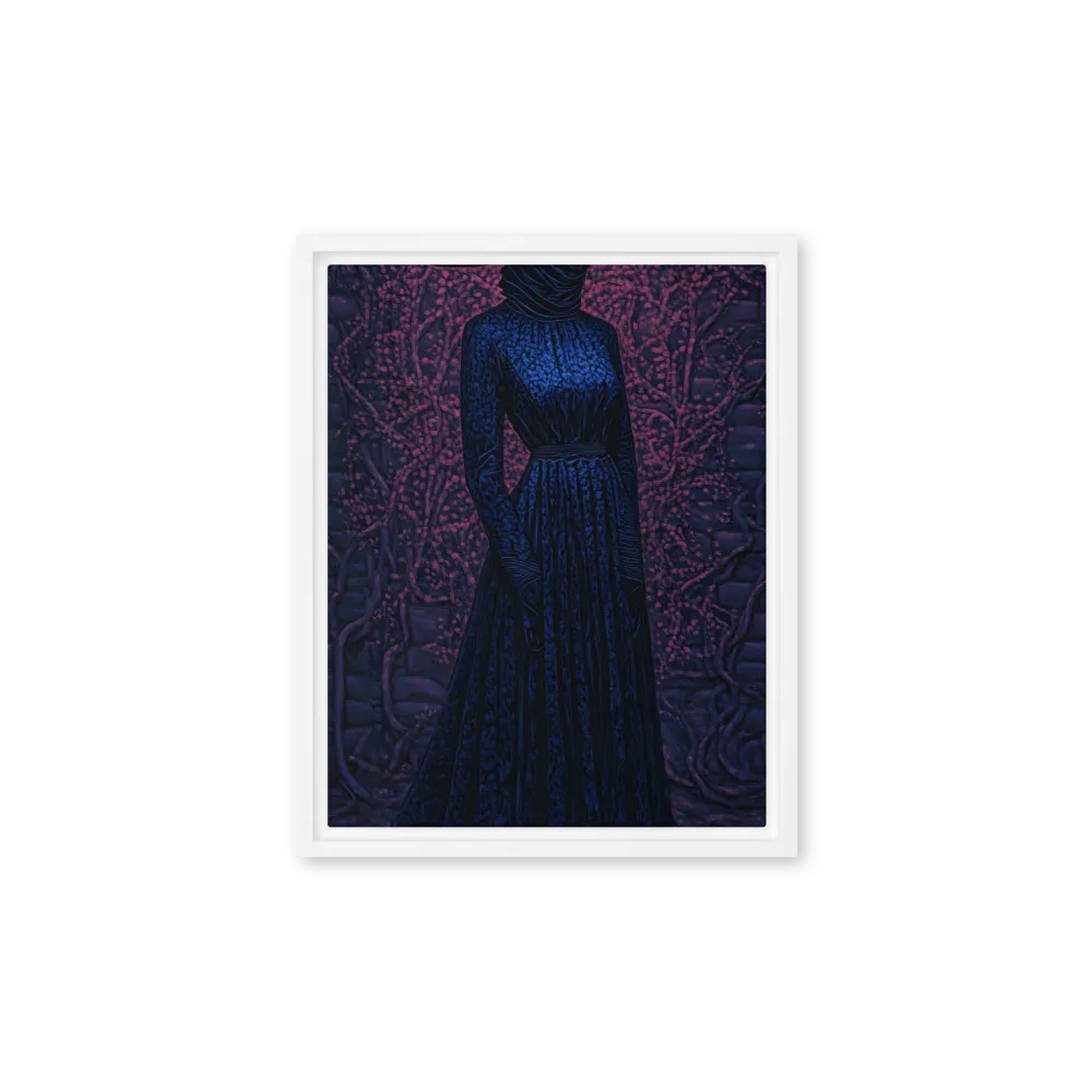 Veil of Enigma | Canvas with White Frame | 11″×14″