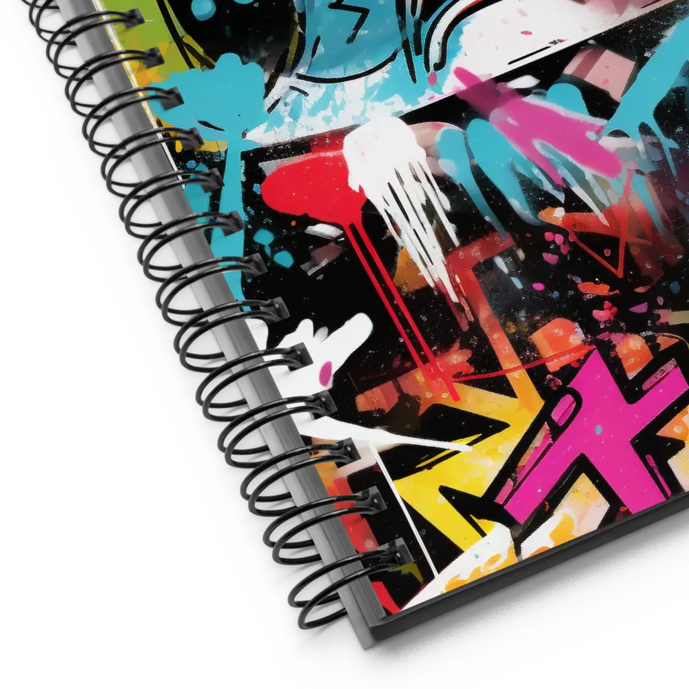 Bursting with Playfulness | Spiral Notebook