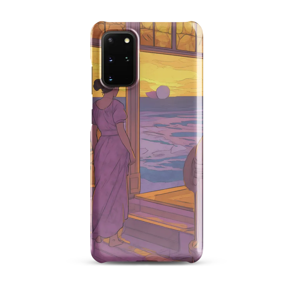 Whispers of the Sunset | Phone Case |  S20 Plus | Snap Case | Glossy