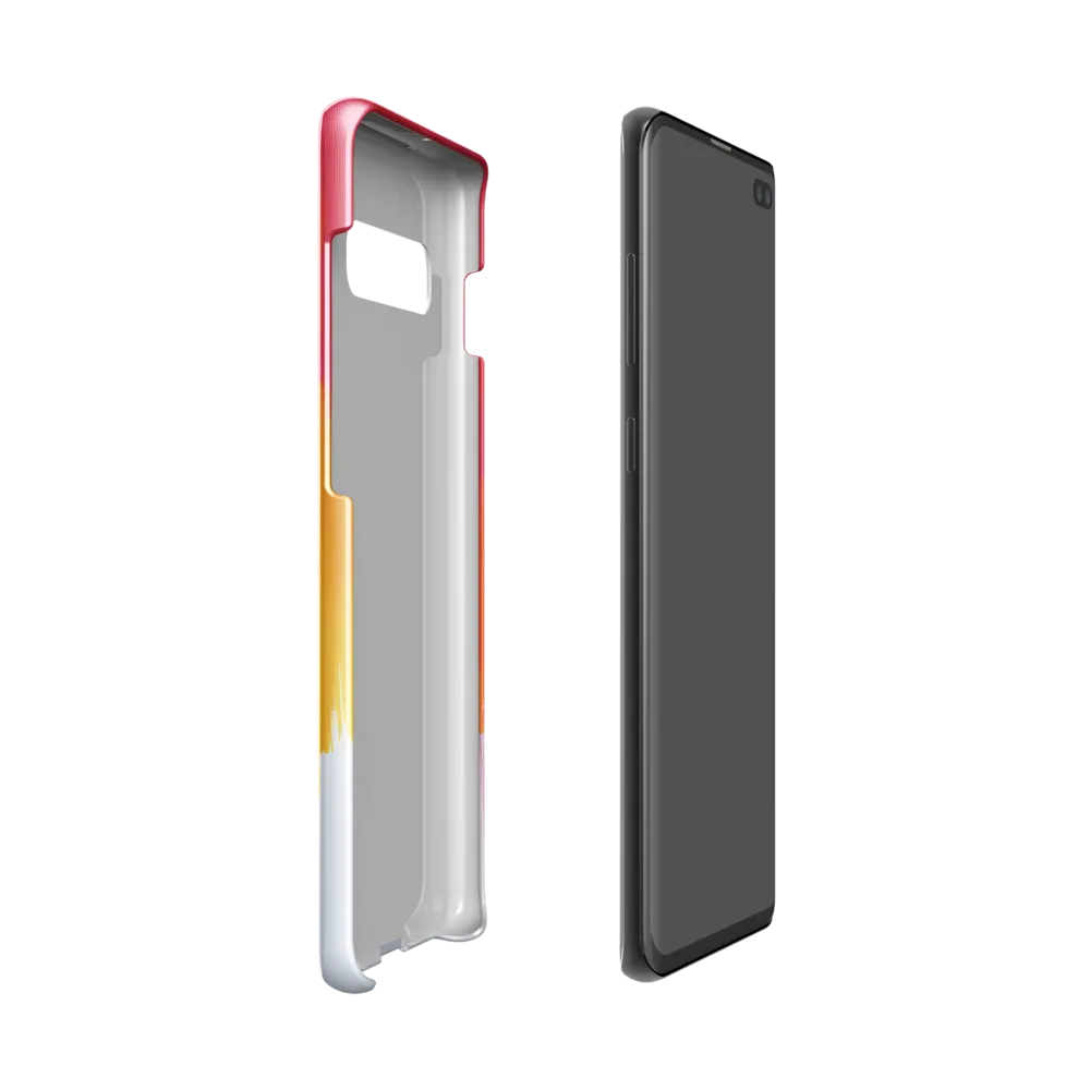 The Playful Observer | Phone Case |  S10 | Snap Case | Glossy