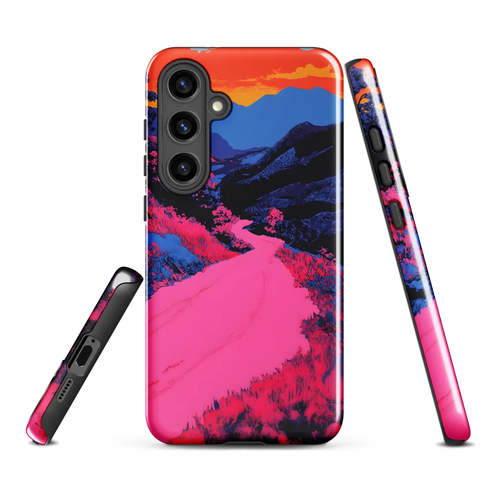 Ethereal Landscape in Vivid Hues