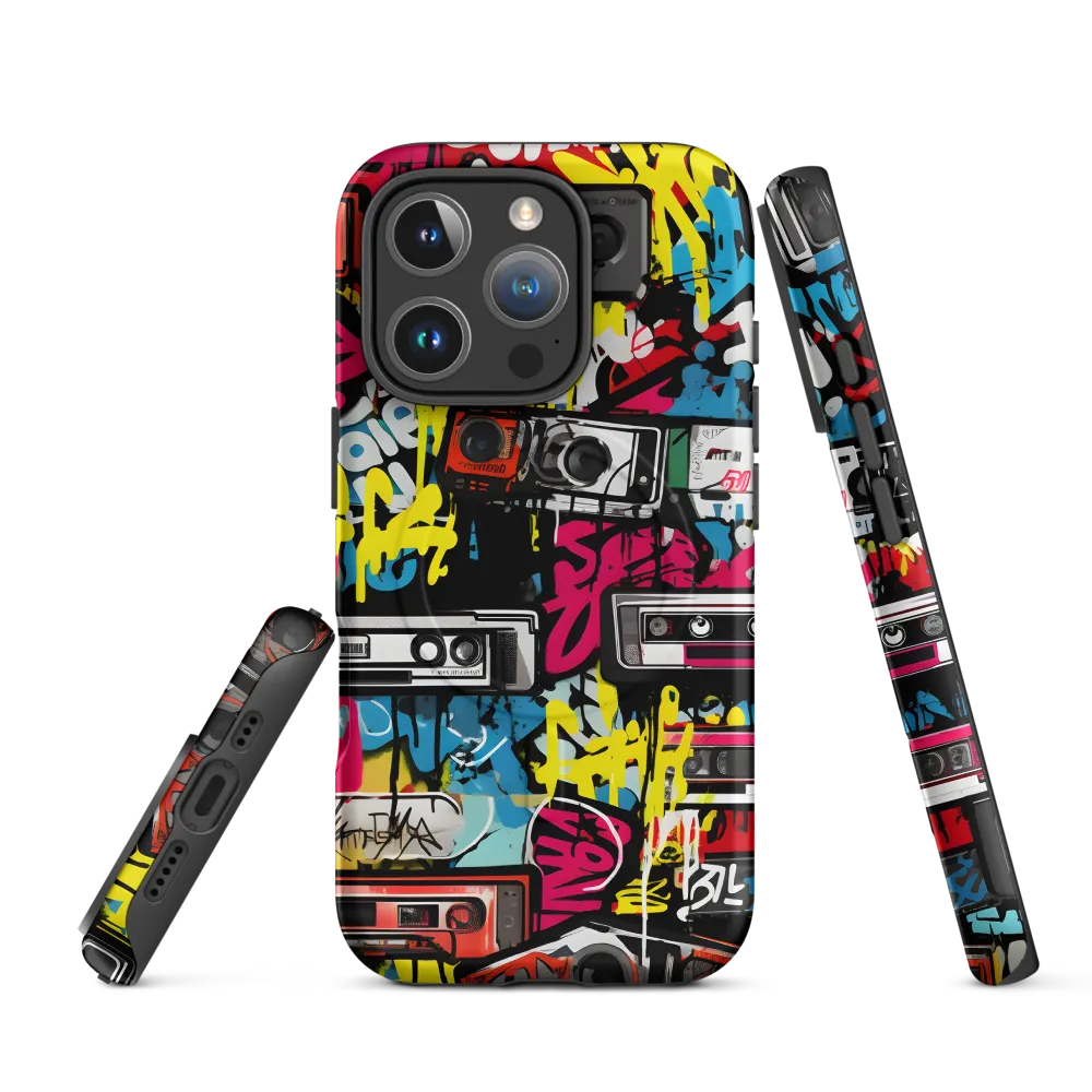 Urban Nostalgia: A Retro Cassette Explosion