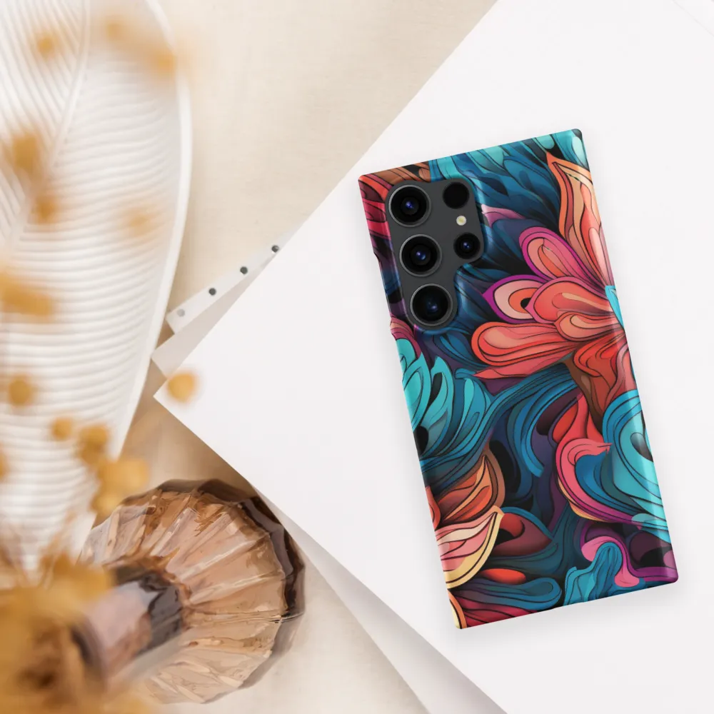Floral Symphony | Phone Case |  S23 Ultra | Snap Case | Matte
