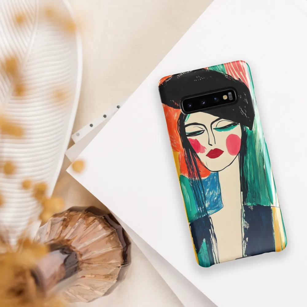 Portrait of Confidence | Phone Case |  S10 Plus | Snap Case | Glossy