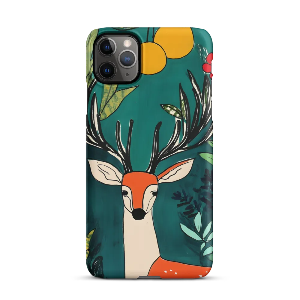 Nature's Embrace: The Majestic Deer | Phone Case |  11 Pro Max | Snap Case | Matte