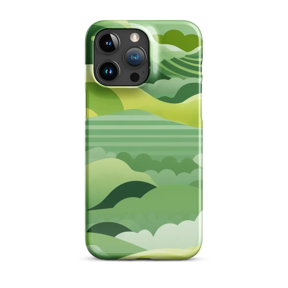 Tranquility in Green Waves