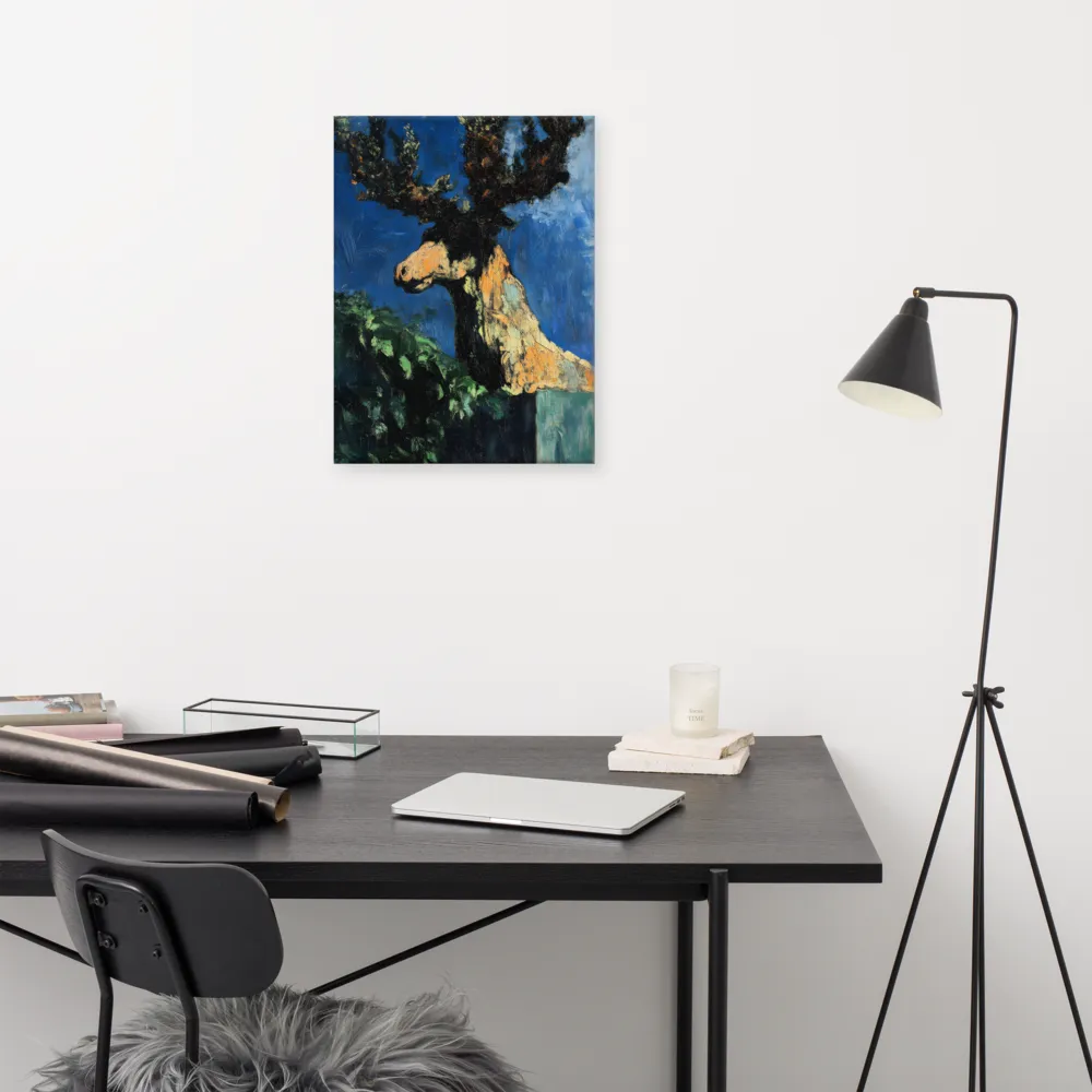 The Majestic Deer in Nature | Canvas | 18″×24″