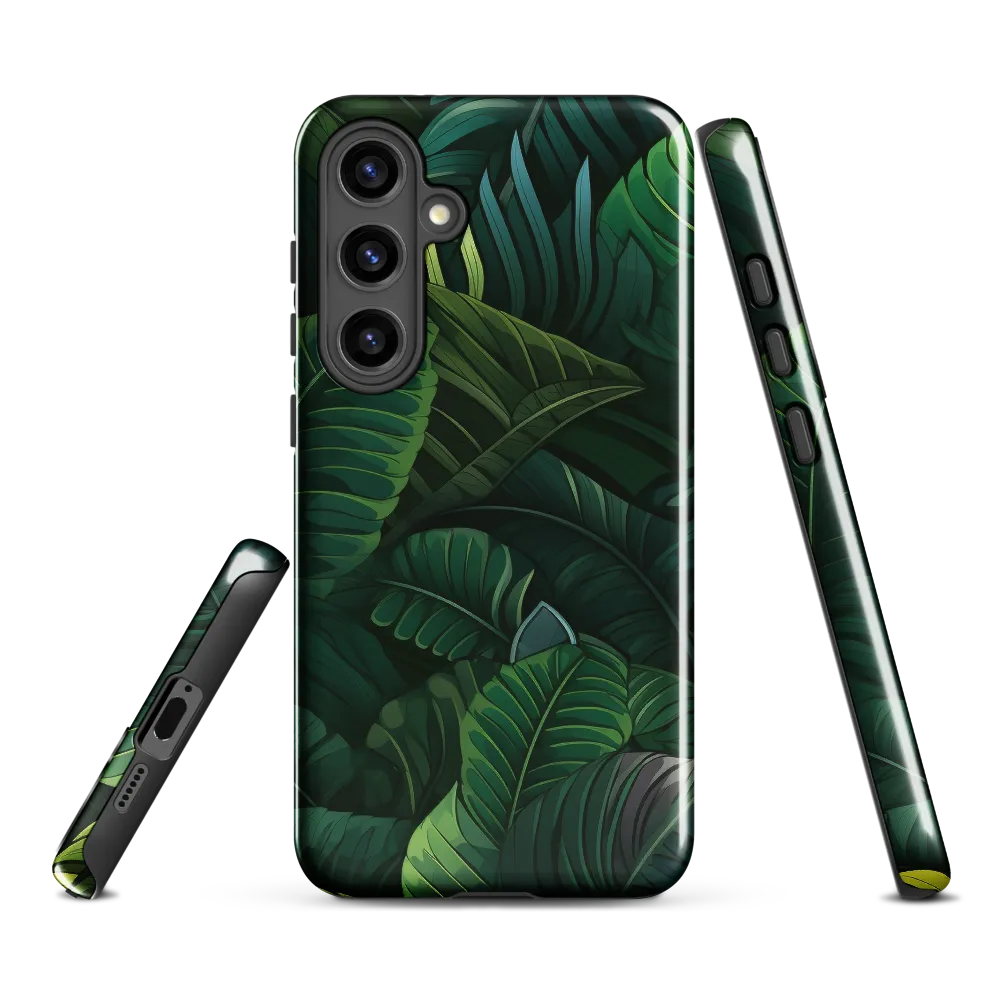 Lush Canopy: A Tropical Foliage Study