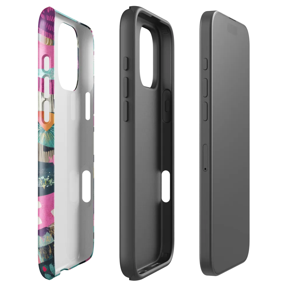Whimsical Journey Through a Vibrant Landscape | Phone Case |  16 Pro Max | Tough Case | Glossy