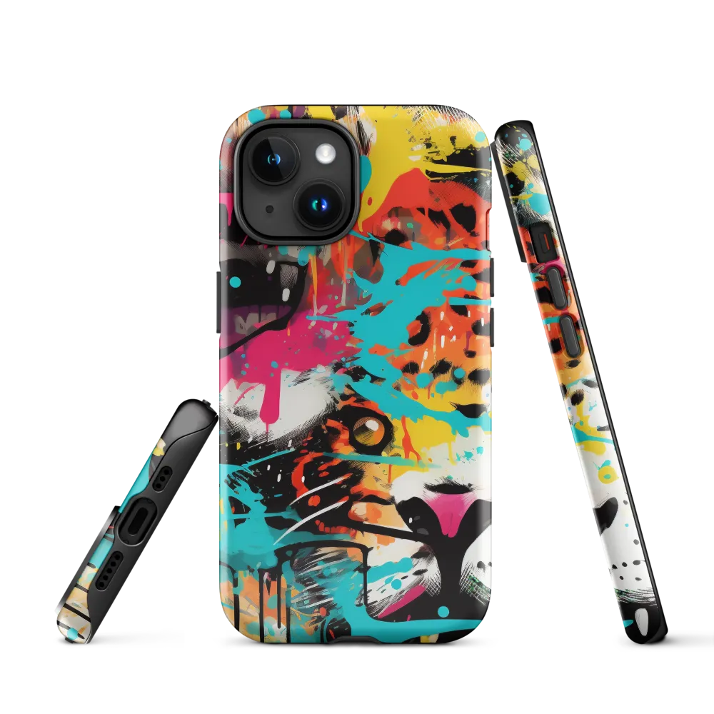 Fierce Fusion: Tiger and Lion in Graffiti