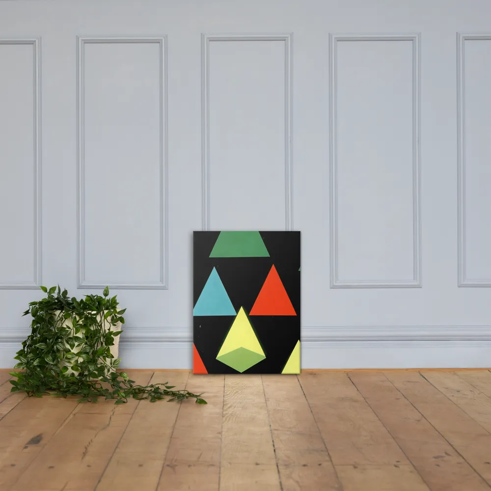 Geometric Harmony in Color | Canvas | 18″×24″