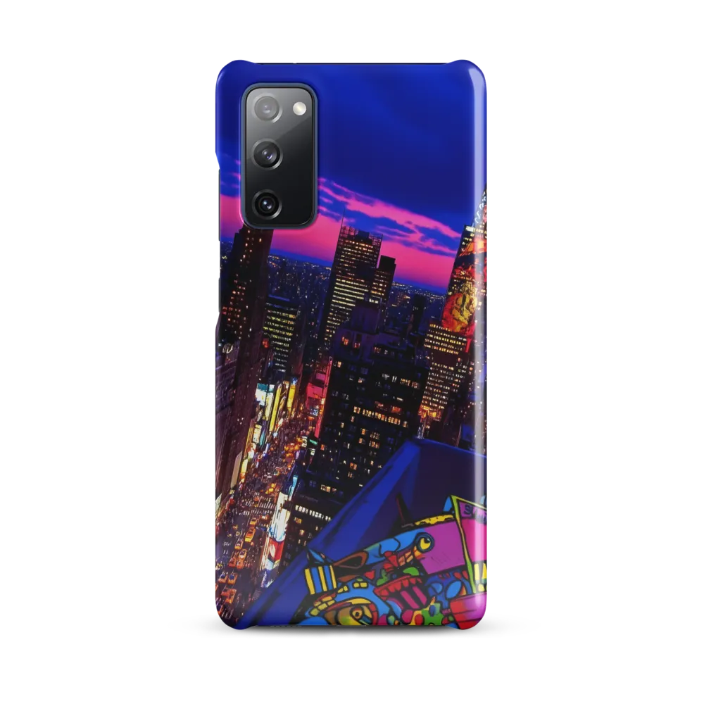 Neon Twilight: A City in Vibrance