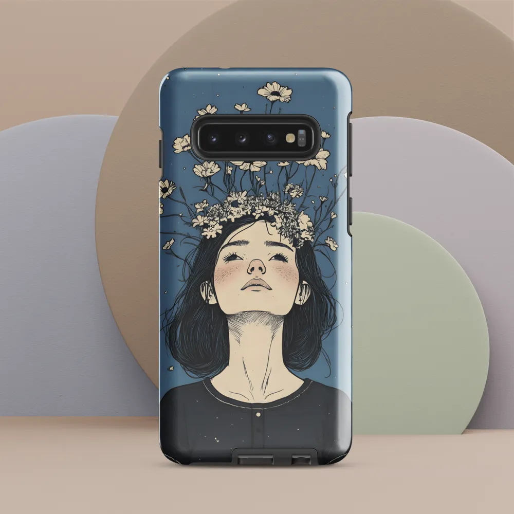 Floral Serenity: A Portrait of Tranquility