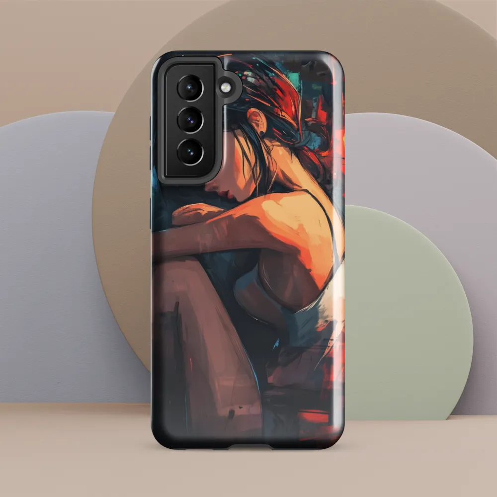 Contemplation in Color | Phone Case |  S21 FE | Tough Case | Glossy